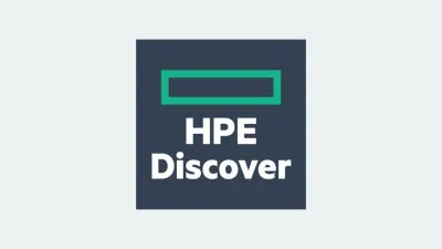 Logo of the HPE Discover 2024 event